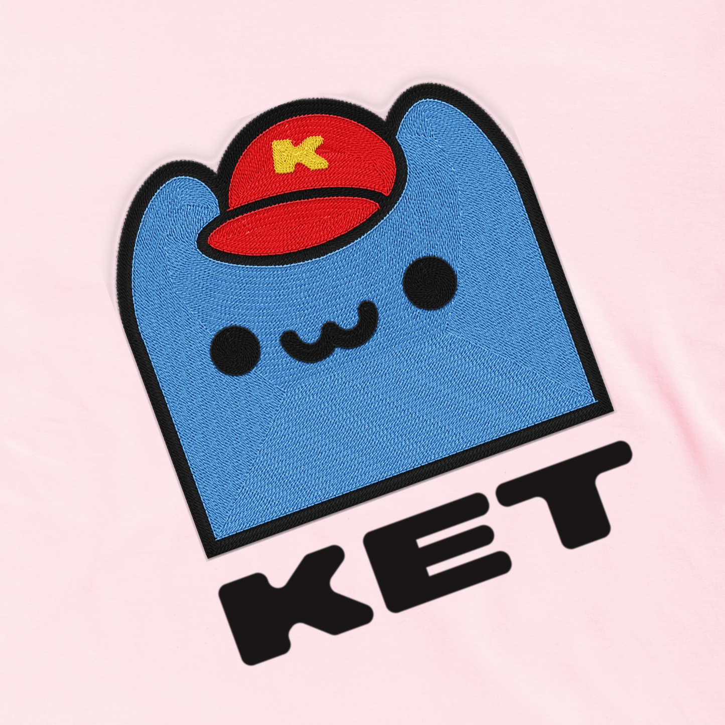 KET X BILLY PINK LOGO T SHIRT