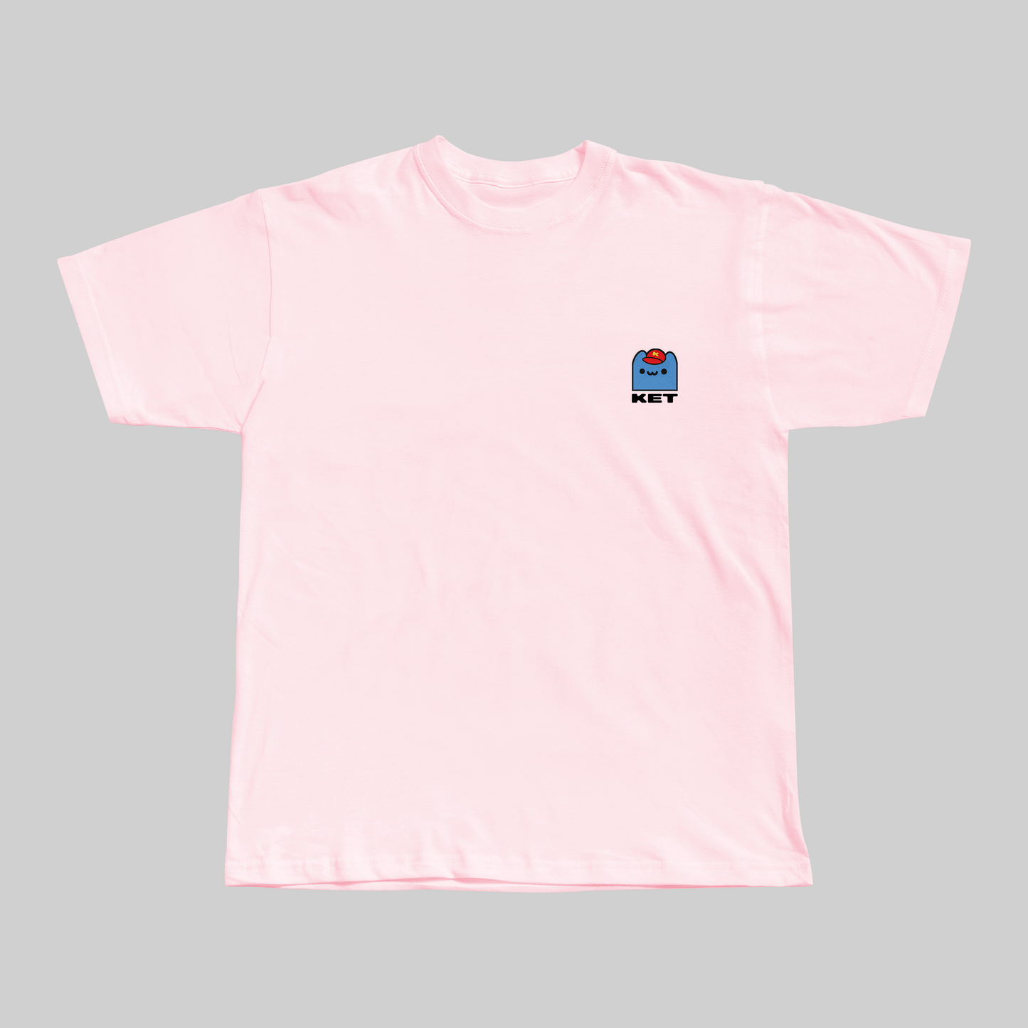 KET X BILLY PINK LOGO T SHIRT