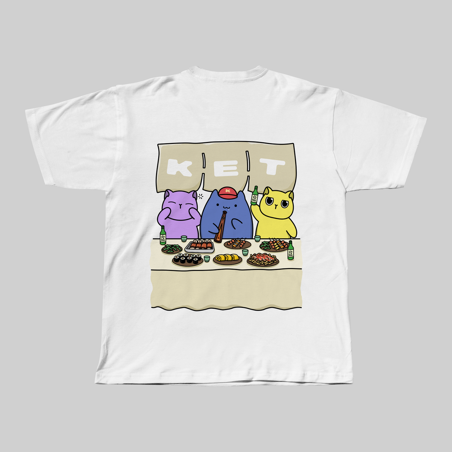 KET X BILLY LAST SUPPER T SHIRT